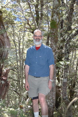 Avalanche Peak -- Ted ready to hike
