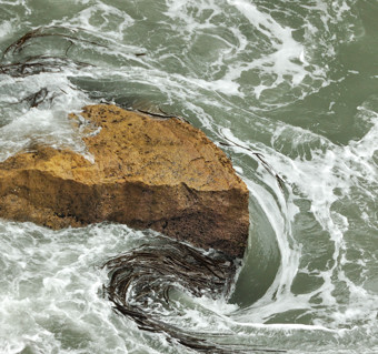 Whirlpool at Pancake Rocks