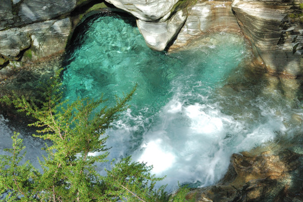 Another pool from above