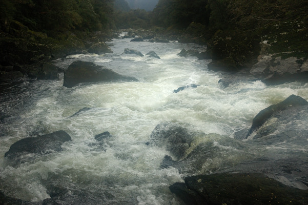 Narrows in the Arthur River