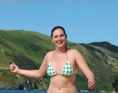 Taylor is the family polar bear