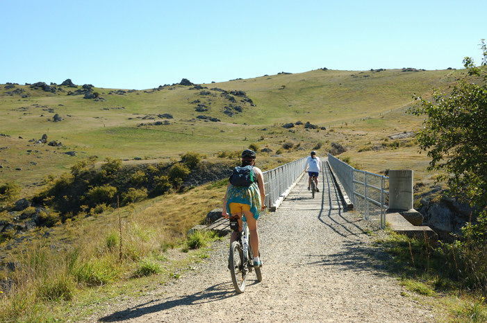 Brdige on the Otago Rail Trail