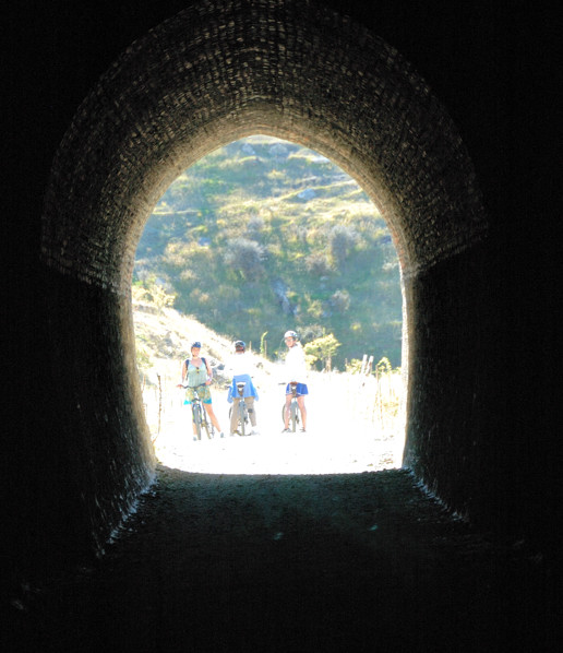 Tunnel on the Otago Rail Trail