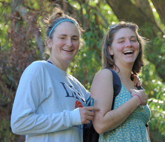 Girls on the Otago Rail Trail