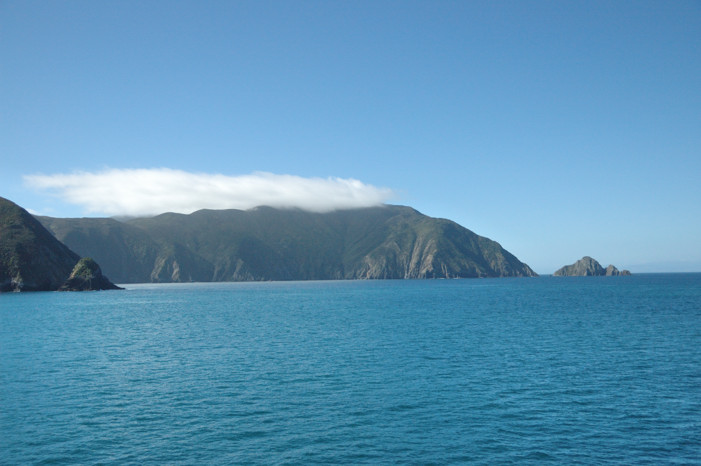 Last view of the South Island