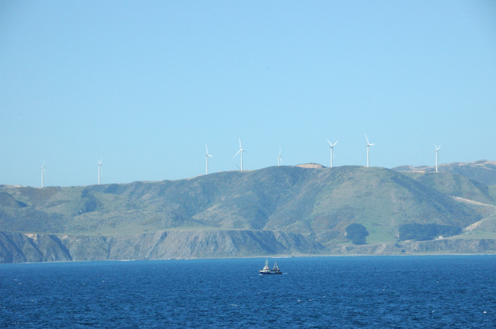 First view of the North Island